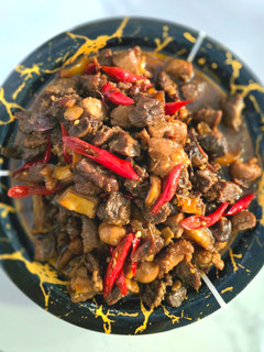 Foto resep Sate goreng kambing