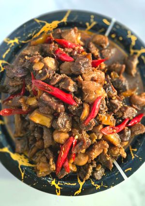Foto resep Sate goreng kambing