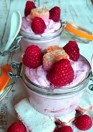 Une photo de Tiramisu framboises à ma façon