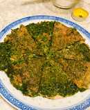 Trứng chiên Ngải cứu