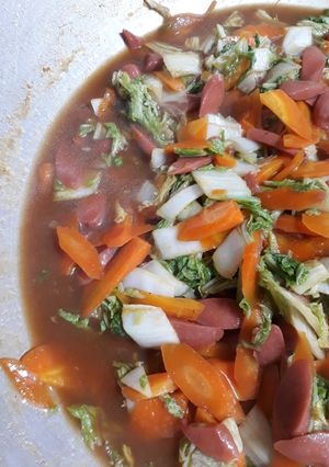 Foto resep Capcay Sosis Sapi