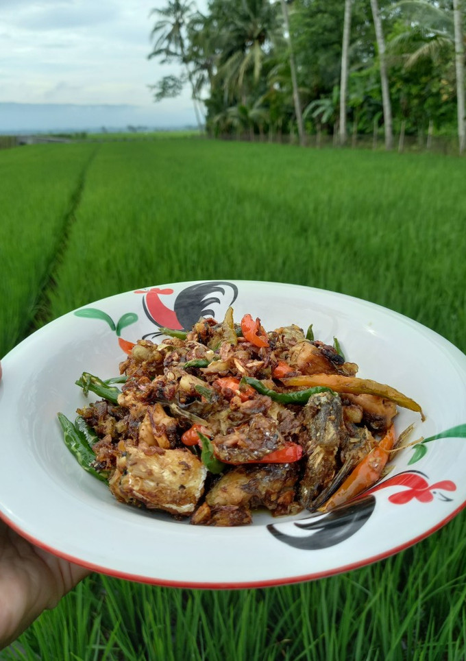 Foto resep Oseng bandeng pelangi