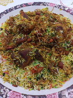 صورة لوصفة برياني دجاج لذيييذ لذاااذه
