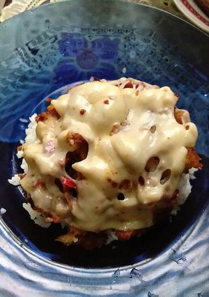 Foto resep Ayam geprek mozarella level 1
