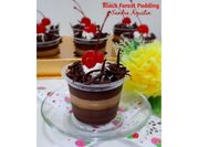 Gambar puding blackforest whipecream