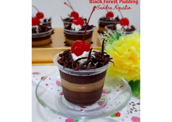 Resep Black Forest Pudding oleh Sandra Agustin Cookpad Resep Black Forest Pudding oleh Sandra Agustin Cookpad