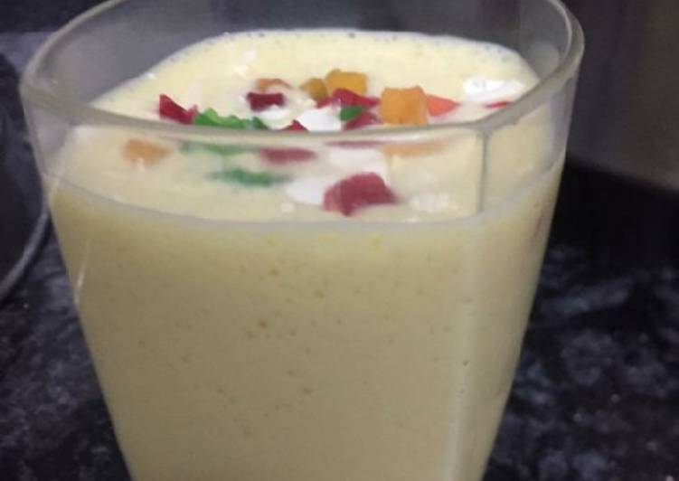 Easiest Way to Prepare Banana shake in 33 Minutes for Family