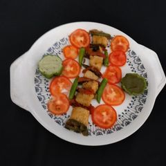 A picture of Fried idli.