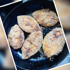 Surmai fish fry A picture of Surmai fish fry.