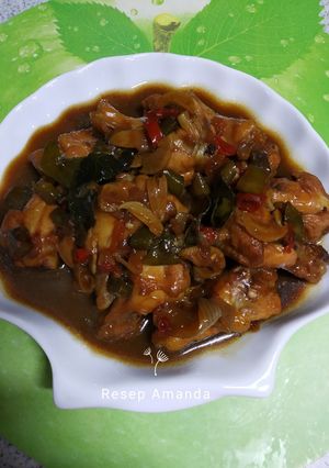 Foto resep Ayam kecap manis pedas