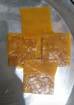 A picture of Aam Papad.