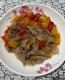 SP.0863 - Thăn Heo Xào Ớt Chuông