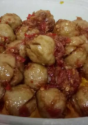 Foto resep Balado bakso sapi