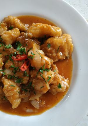 Foto resep Ayam Crispy Saus Bolognese