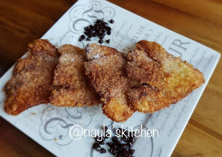 Pisang pasir crispy