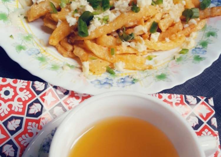 Recipe of Any-night-of-the-week Cheesy fries
