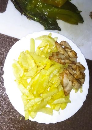 صورة لوصفة وصفة بطاطا ودجاج للسحور ديالكم بسيطة سهلة 😊