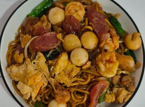 Foto resep Mie Goreng seafood lapciong