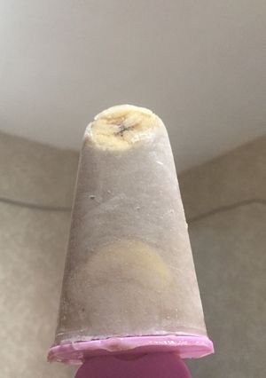 Foto resep Es krim pisang homemade