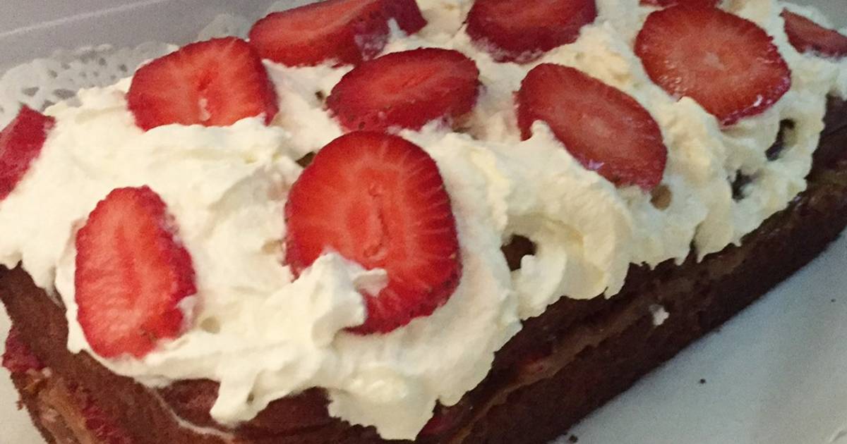 Torta De Fresas Receta De Maritere Bejarano Cookpad Torta De Fresas Receta De Maritere Bejarano Cookpad