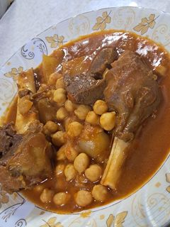 عکسی از دستور آبگوشت خوشمزه رستورانی🫕
