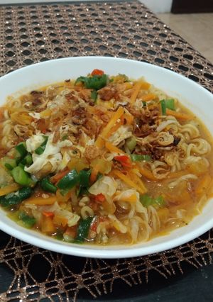 Foto resep 505. Mie Rebus jlebew