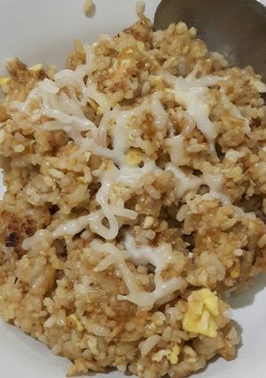 Foto resep Nasi goreng saus tiram+keju mozarella