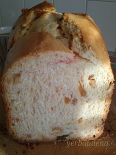 Una foto de Bollo "Roscón de Reyes" en panificadora (con aceite)
