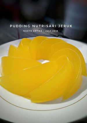 Foto resep Pudding Nutrisari Jeruk