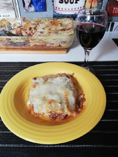 Una foto de Lasagna dominguera