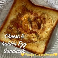 Cheese & Hidden Egg Sandwich A picture of Cheese & Hidden Egg Sandwich.