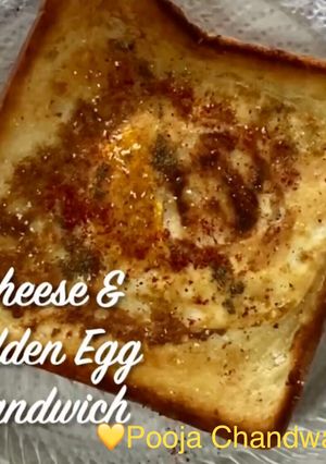A picture of Cheese & Hidden Egg Sandwich.