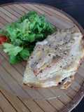 Brótola y palometa al horno