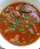 Lengua guisada a la venezolana