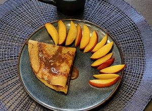 Une photo de Crêpe du matin au tapioca
