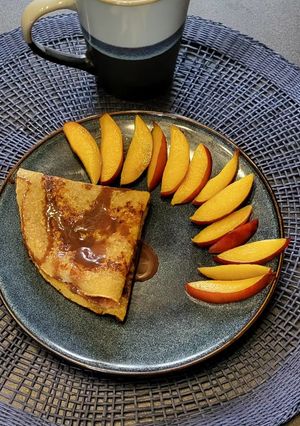 Une photo de Crêpe du matin au tapioca