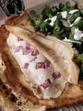 Savory Ham and Raclette Cheese Crêpes with Béchamel