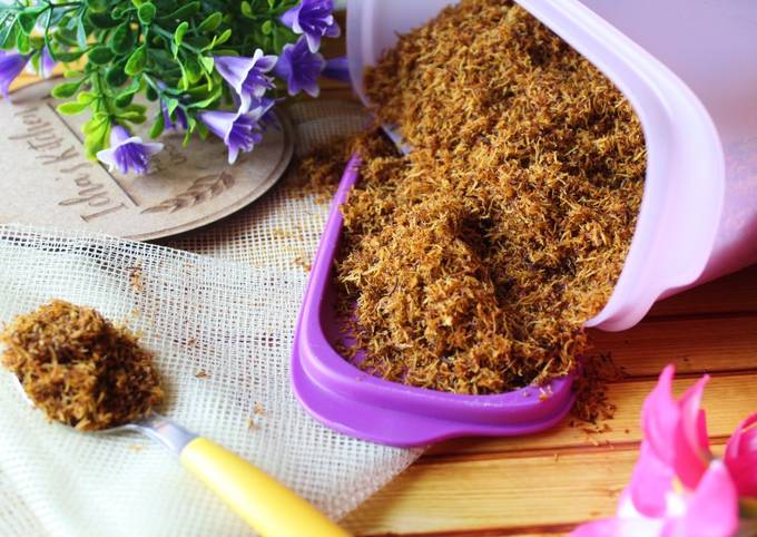 Resep: Serundeng kelapa pedas manis Farah Quinn