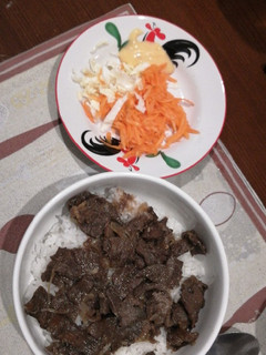 Foto resep Rice bowl beef teriyaki dirumah aja