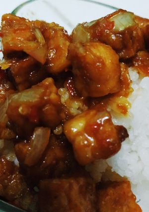 Foto resep Tempe asam manis gurih
