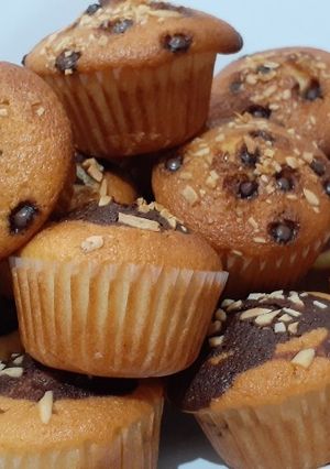 عکسی از دستور کاپ کیک خلالی 🧁