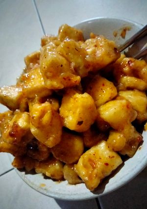Foto resep 119. Dubu Gang-Jeong (두부 강정) Tahu Pedas Manis Korea
