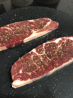 薄片牛排(比依氣炸鍋) 的食譜成品照片