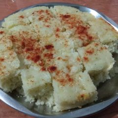 A picture of Rava sooji Dhokla.