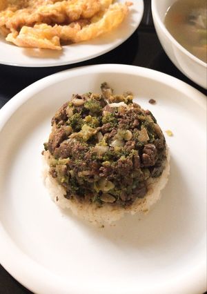 Foto resep MPASI : Nasi Tim Ayam Brokoli (1 thn)