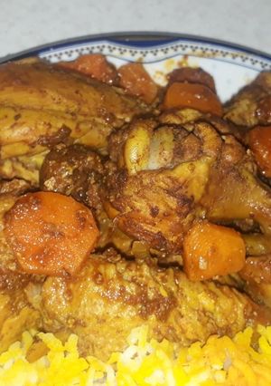 عکسی از دستور خوراک مرغ با رزماری