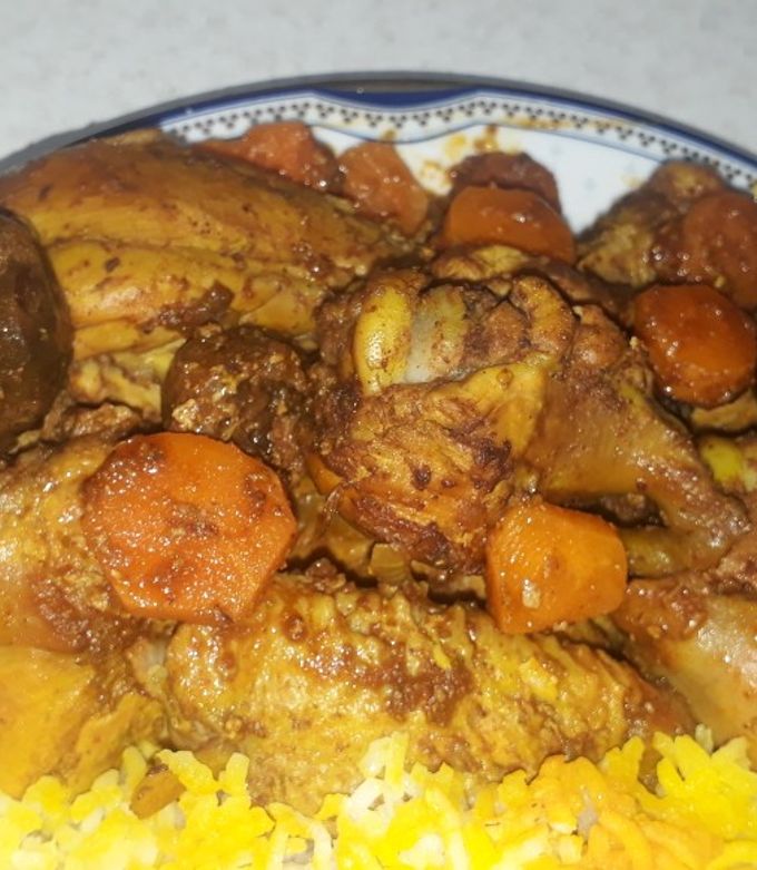 عکسی از دستور خوراک مرغ با رزماری