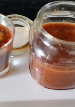 A picture of Mango khatti meethi Chutney.