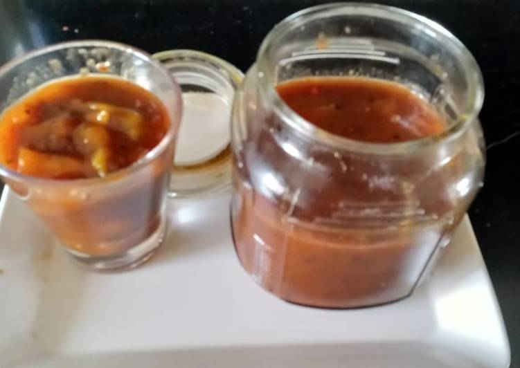 Simple Way to Prepare Super Quick Homemade Mango khatti meethi Chutney