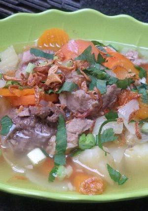 Foto resep Sop daging sapi